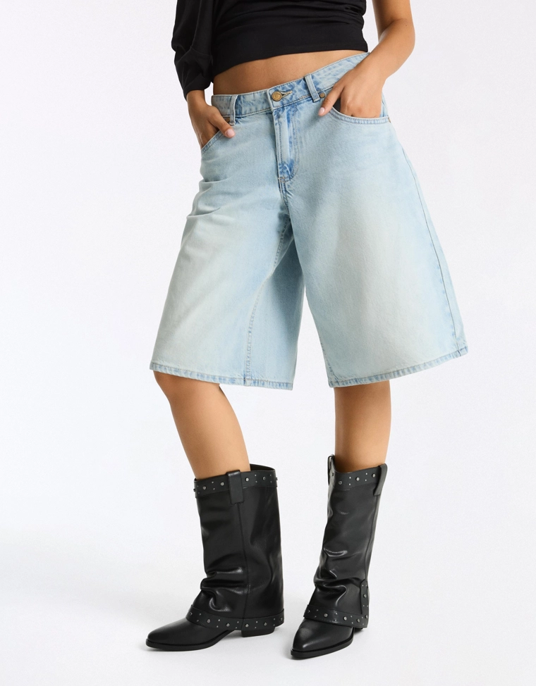 Cowboy trouser boots