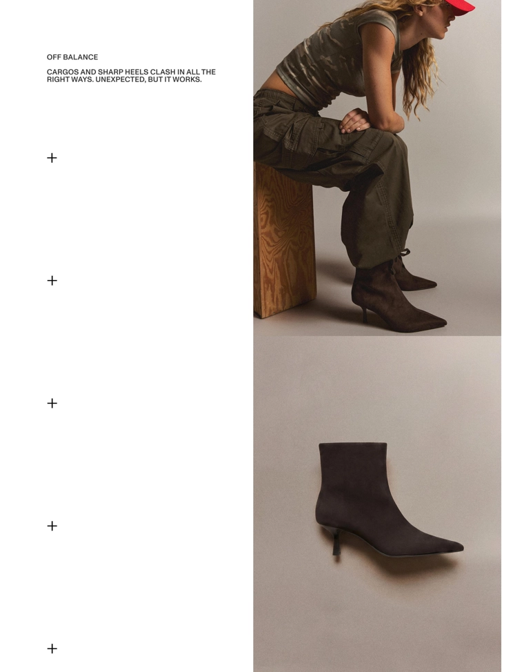 Kitten heel ankle boots