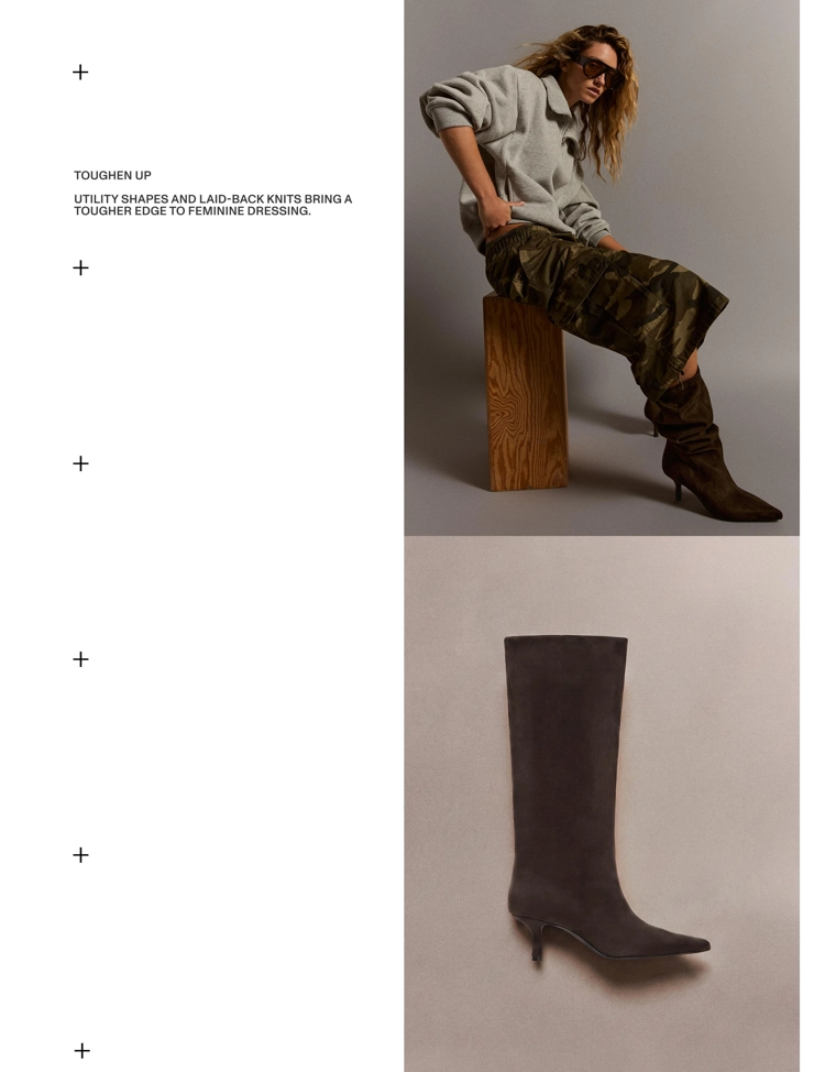 Kitten heel boots
