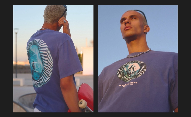 Футболка свободного кроя VOLCOM