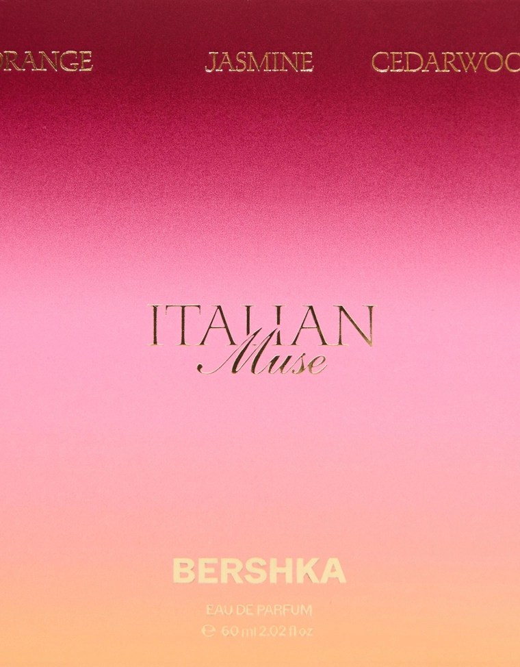 Туалетная вода bershka italian muse 60 мл