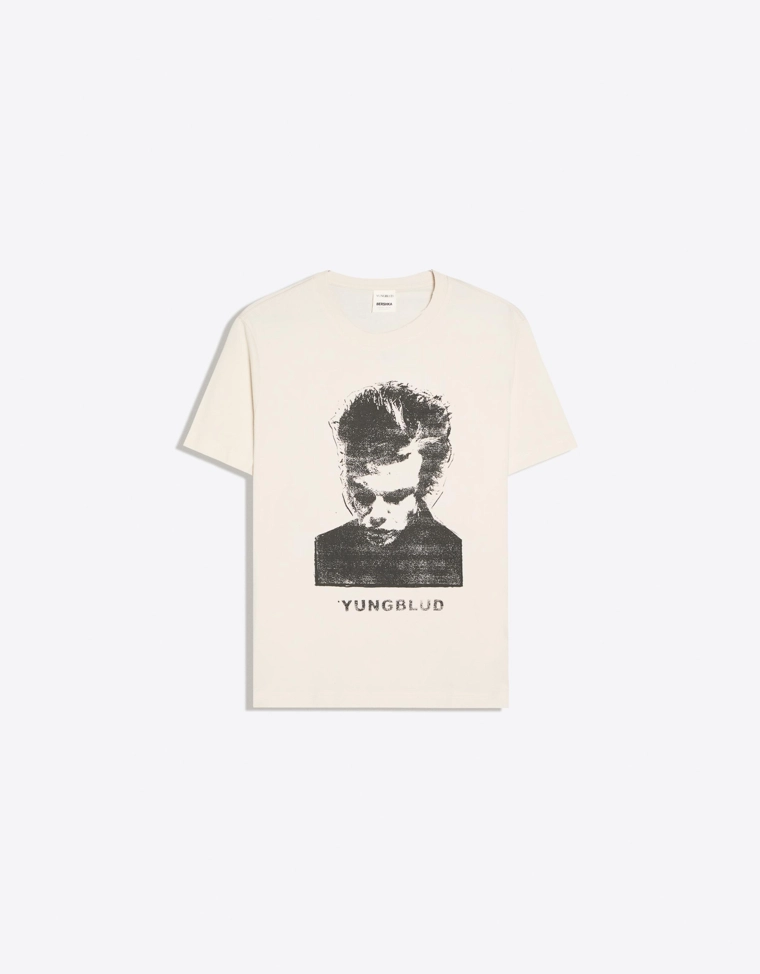 Футболка с короткими рукавами и принтом YUNGBLUD