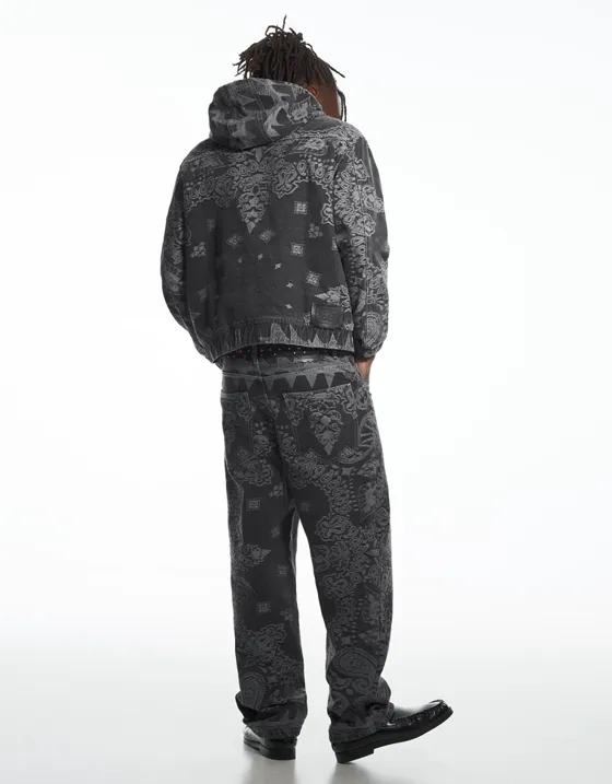 Куртка с капюшоном и принтом ARIES X BERSHKA