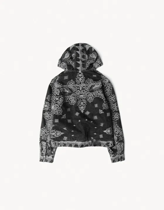 Куртка с капюшоном и принтом ARIES X BERSHKA
