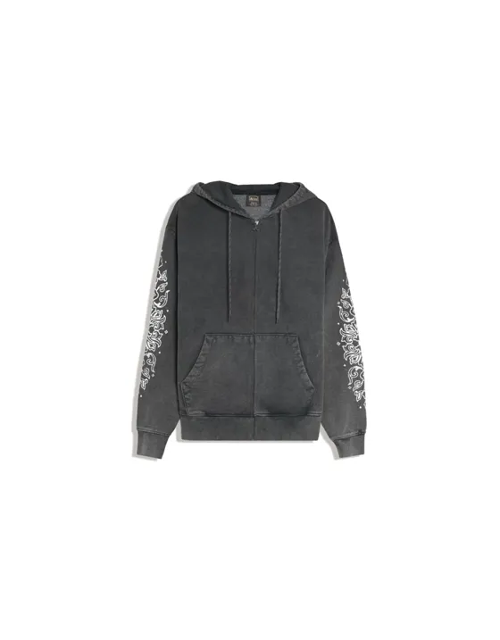 Худи с эффектом потертости ARIES X BERSHKA