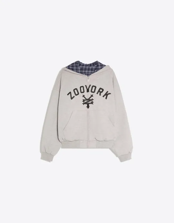 Двустороннее худи ZOO YORK X BERSHKA