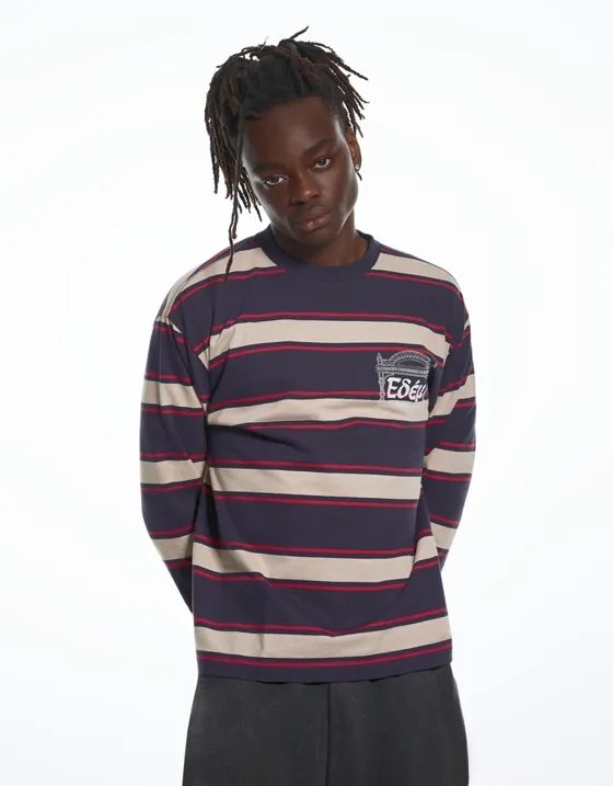 Футболка в полоску с длинными рукавами ARIES X BERSHKA