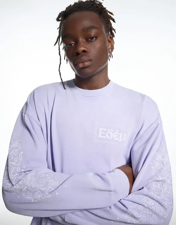Футболка с длинными рукавами ARIES X BERSHKA