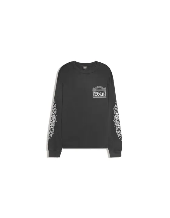 Футболка с длинными рукавами и эффектом потертости ARIES X BERSHKA