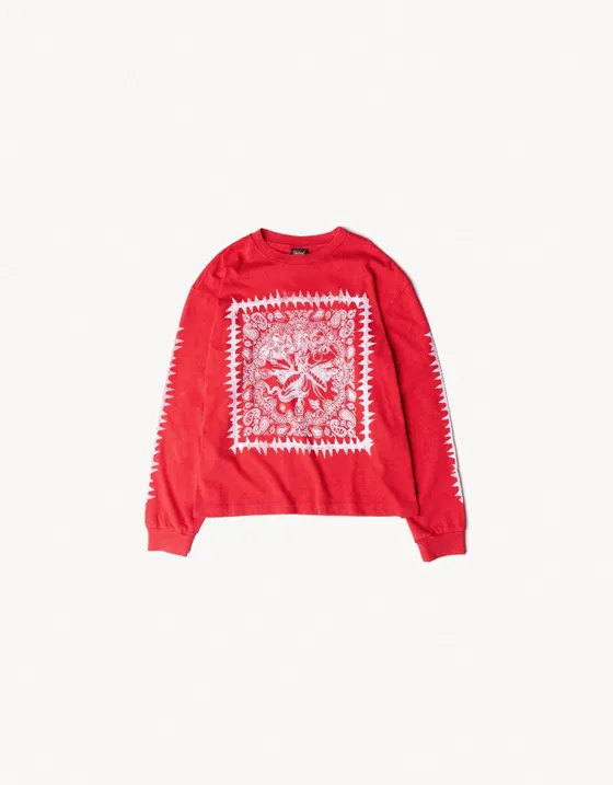 Футболка с длинными рукавами и принтом ARIES X BERSHKA