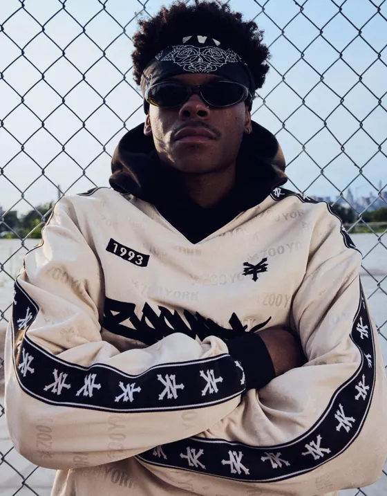 Техничный лонгслив ZOO YORK X BERSHKA