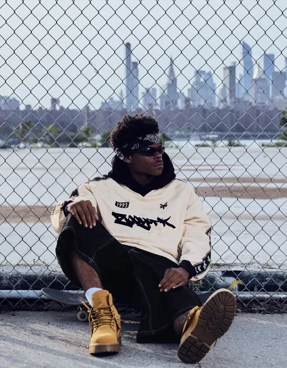 Техничный лонгслив ZOO YORK X BERSHKA