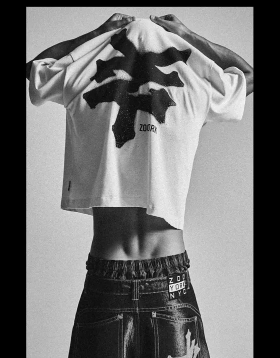 Футболка свободного кроя с короткими рукавами ZOO YORK X BERSHKA