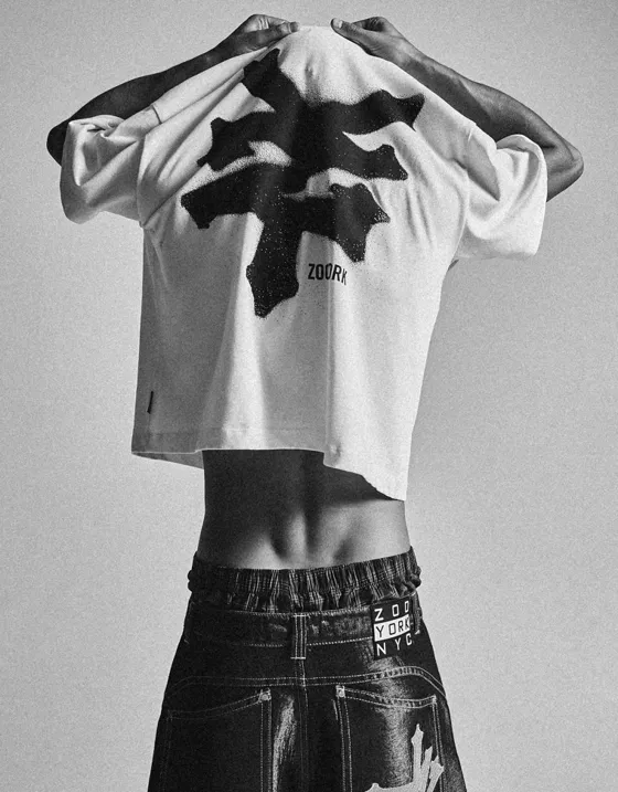 Футболка свободного кроя с короткими рукавами ZOO YORK X BERSHKA