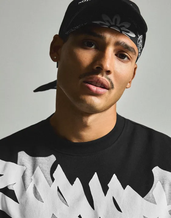 Футболка свободного кроя с короткими рукавами ZOO YORK X BERSHKA