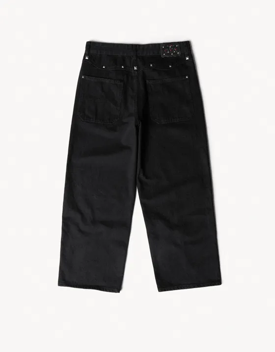 Брюки с заниженным шаговым швом ARIES X BERSHKA