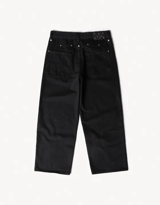 Брюки с заниженным шаговым швом ARIES X BERSHKA