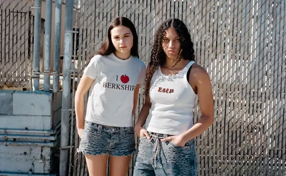 Топ на бретелях с принтом ARIES X BERSHKA