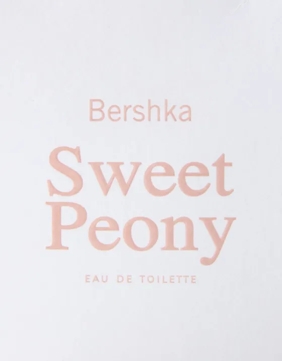 Bershka sweet peony, 100 мл Цвет оранжевый orange
