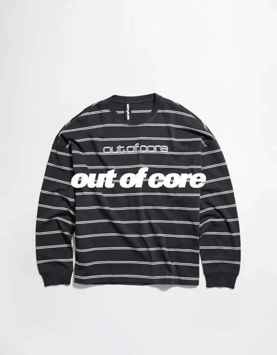 Футболка свободного кроя, длинные рукава, OUT OF CORE