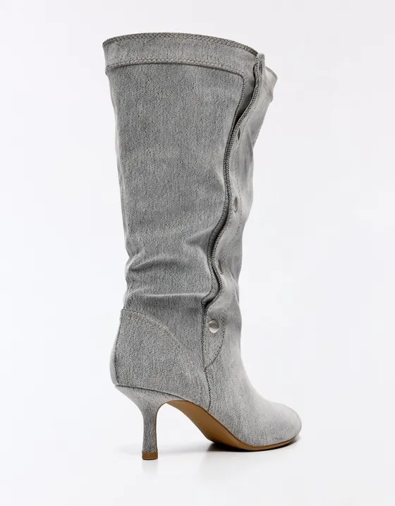 БОТИЛЬОНЫ PEEP TOE СВОБОДНОГО КРОЯ