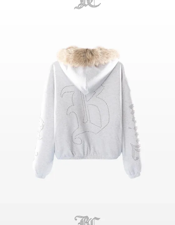 Двусторонняя куртка с капюшоном JUICY COUTURE X Bershka