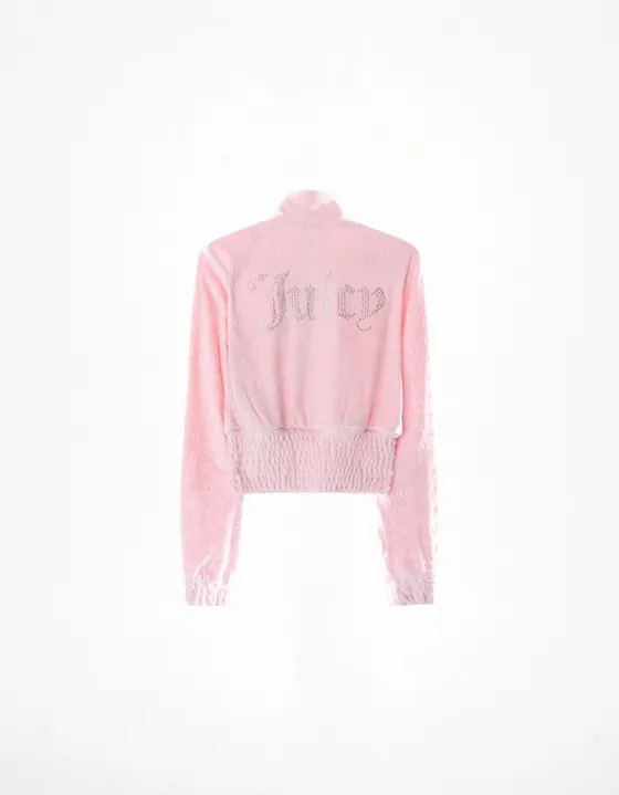 Бархатная куртка JUICY COUTURE X Bershka