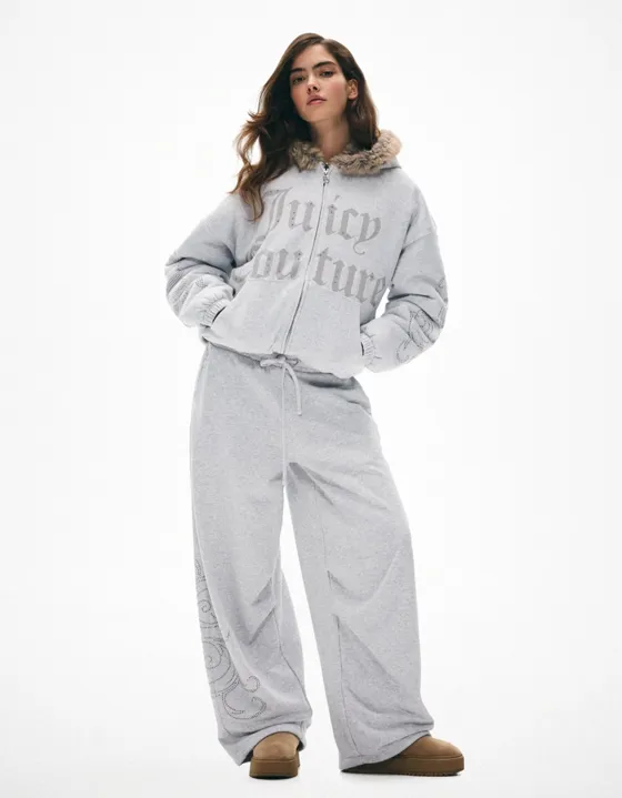 Брюки из мягкой ткани JUICY COUTURE X Bershka