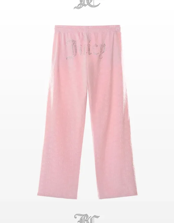Бархатные брюки JUICY COUTURE X Bershka