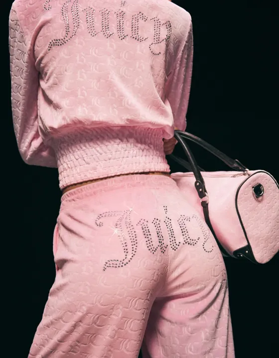 Бархатные брюки JUICY COUTURE X Bershka