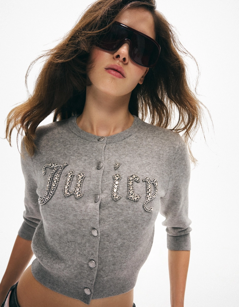 Кардиган на пуговицах JUICY COUTURE X Bershka