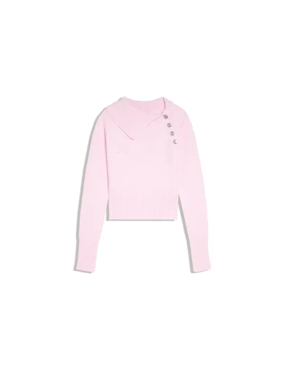 Свитер с воротом на пуговицах JUICY COUTURE X Bershka