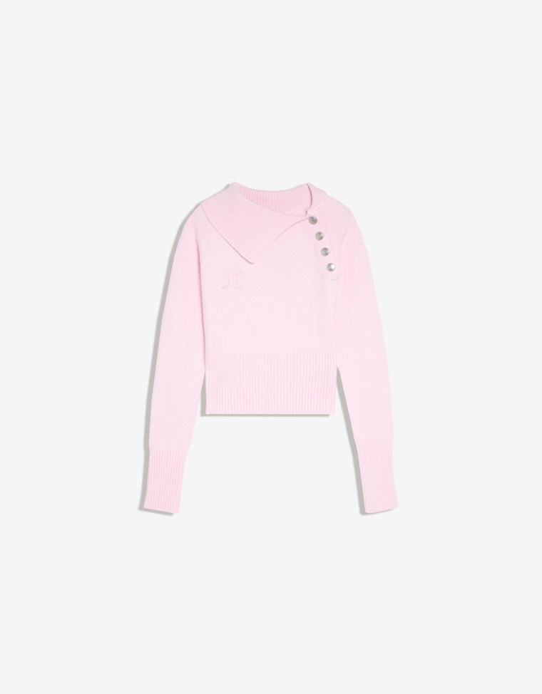 Свитер с воротом на пуговицах JUICY COUTURE X Bershka