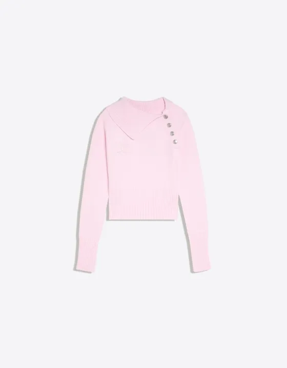 Свитер с воротом на пуговицах JUICY COUTURE X Bershka