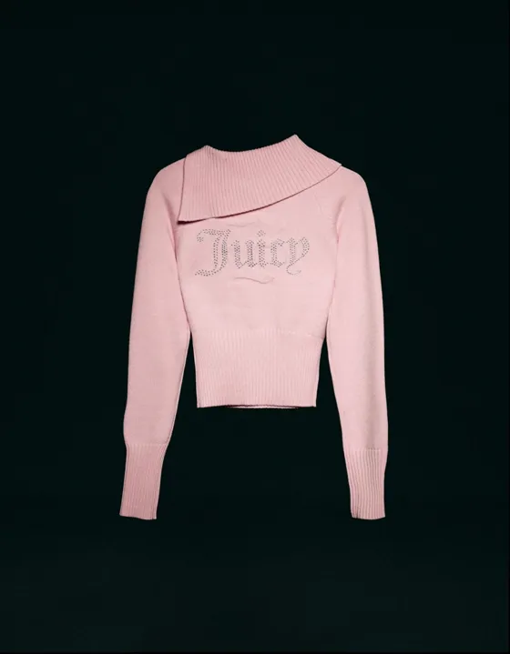 Свитер с воротом на пуговицах JUICY COUTURE X Bershka