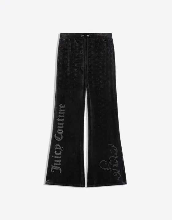 Бархатные брюки JUICY COUTURE X BERSHKA