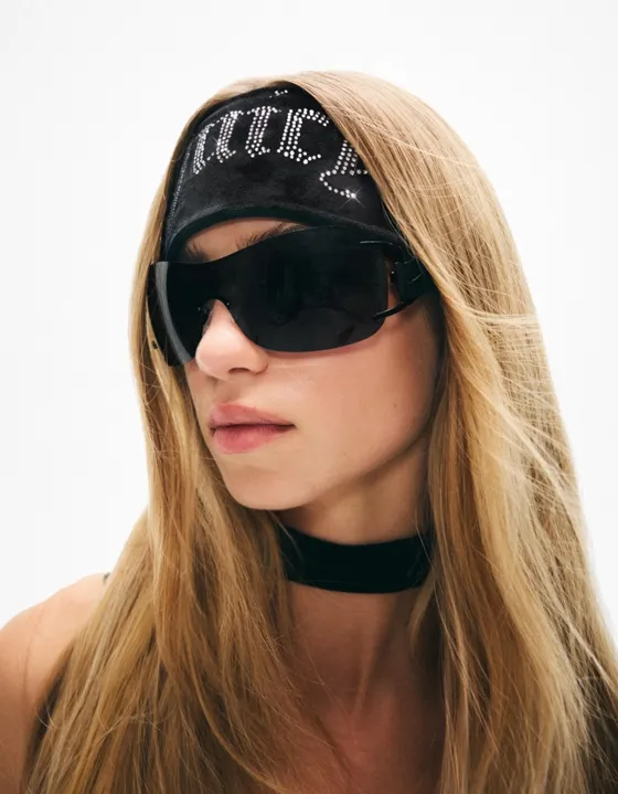 Повязка на голову JUICY COUTURE X Bershka с мехом