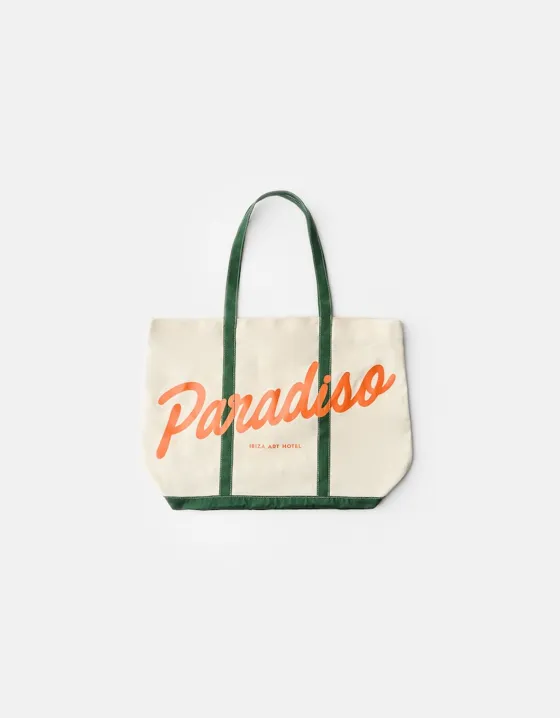 Сумка для покупок BERSHKA x PARADISO