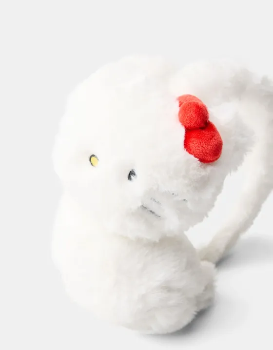 Наушники Hello Kitty из искусственного меха