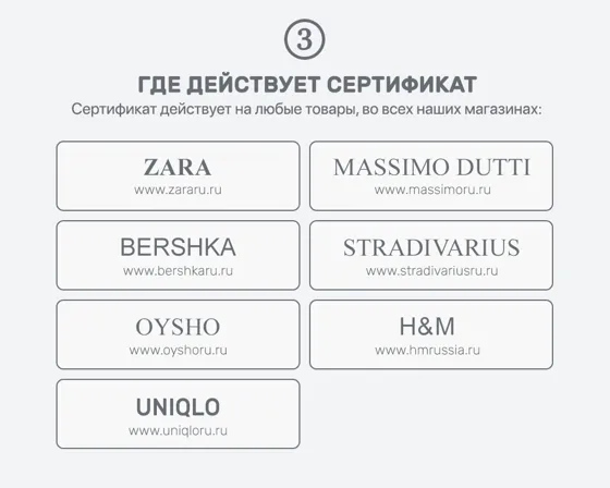 Подарочный сертификат (5000) Bershka