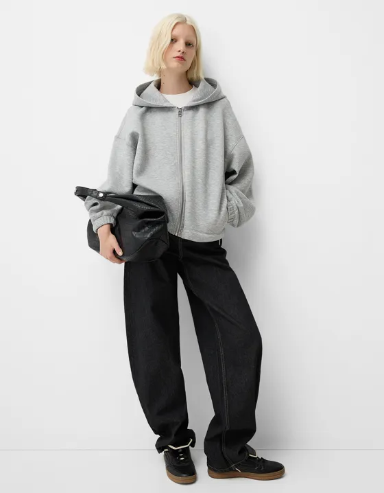 Большая сумка из искусственной кожи