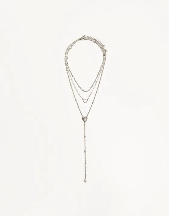 Набор из трех ожерелий с подвесками