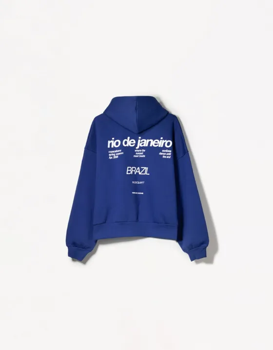 Худи с принтом