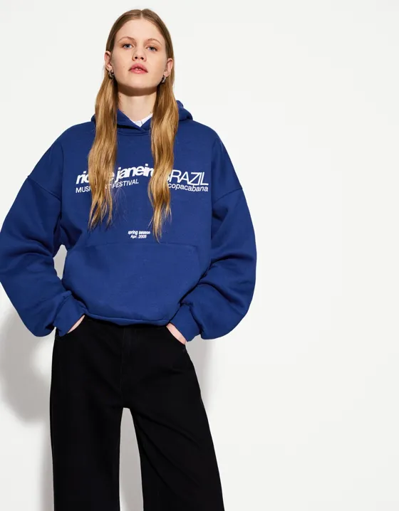 Худи с принтом