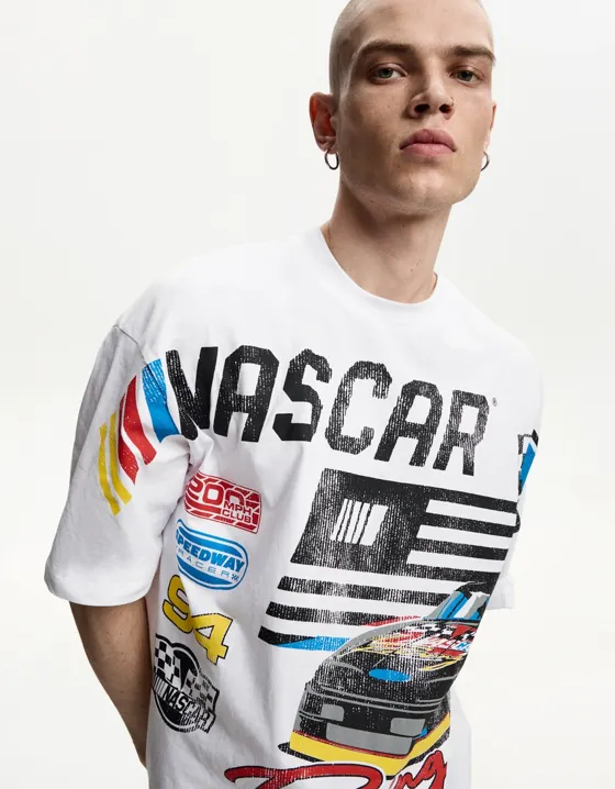 Футболка nascar с коротким рукавом