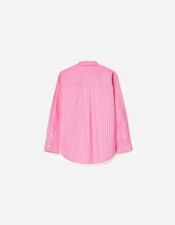 Oversize poplin shirt