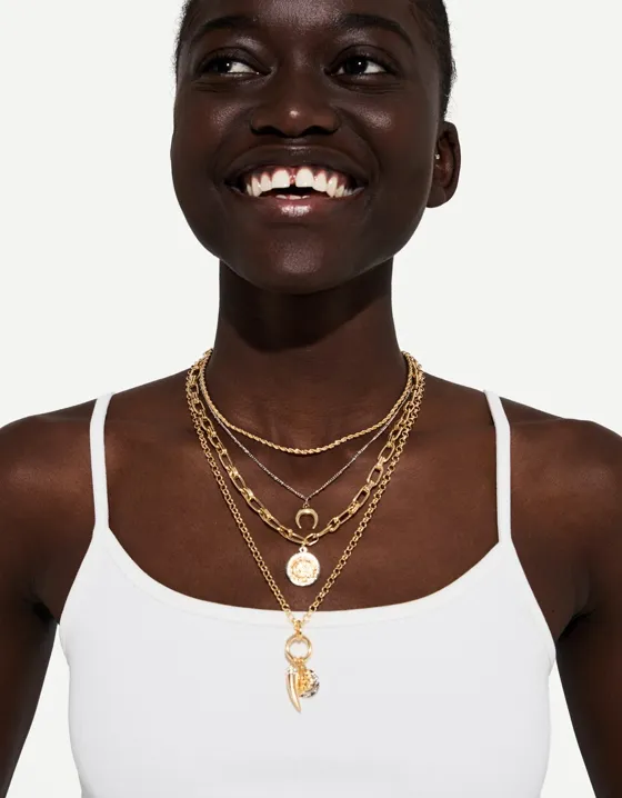 Набор из четырех цепочек с подвесками