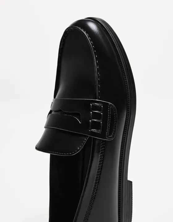 Лоферы на тонкой подошве