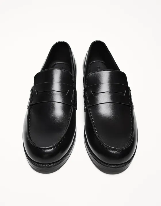 Лоферы на тонкой подошве