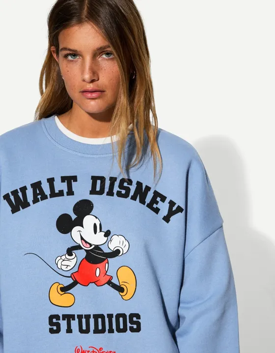 Mickey Mouse print sweatshirt